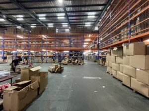 Our automotive parts warehouse